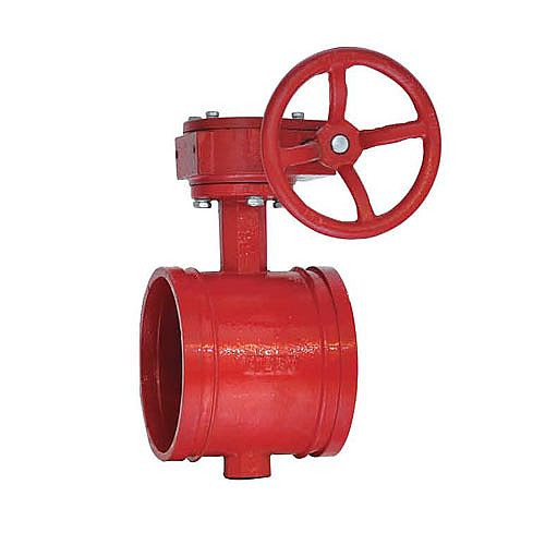 D381X消(xiao)防溝(gou)槽蝶(die)閥